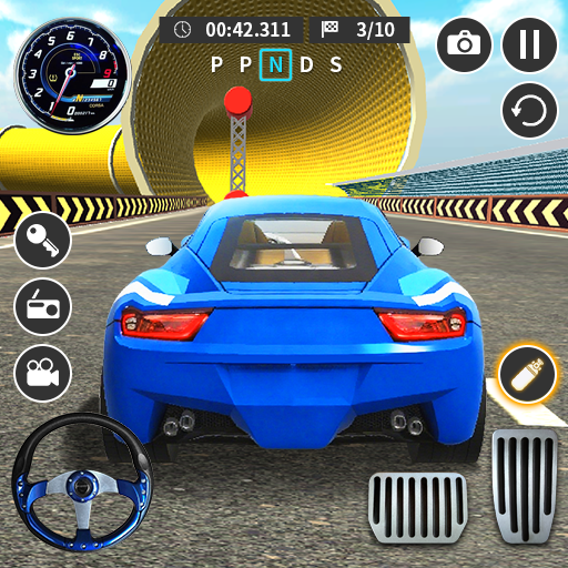 extreme car race master games icon