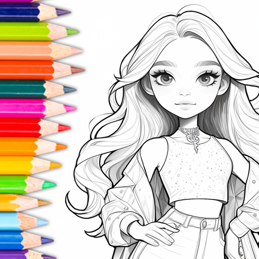 Doll Color: Princess Coloring icon