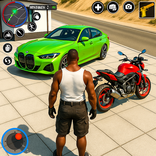 Indian Gangster Bike Games icon