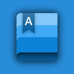Aquile Reader - Epub Pdf - Modern ebook reader icon