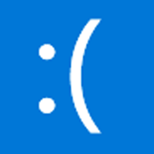 Blue screen emulator icon